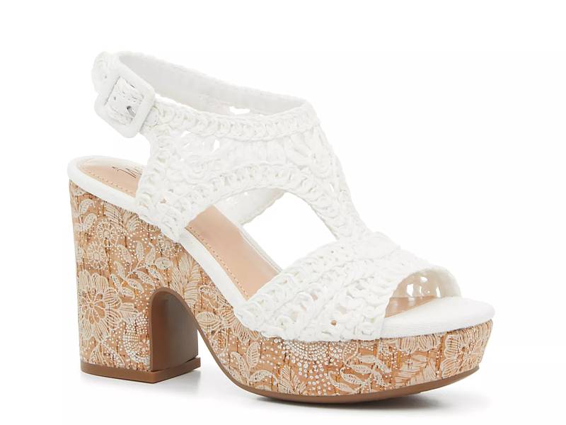 Shop Women s White Platform Sandals DSW
