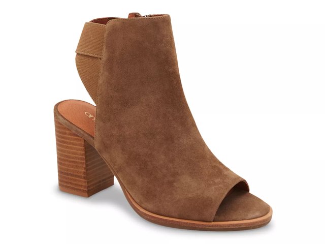 Dsw open toe booties discount