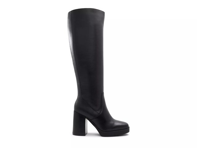 Aldo long black boots hotsell