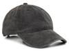 Stone Washed Baseball Cap Black view