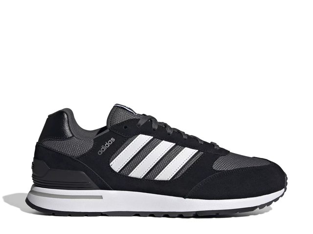 Black and white adidas runners 2025