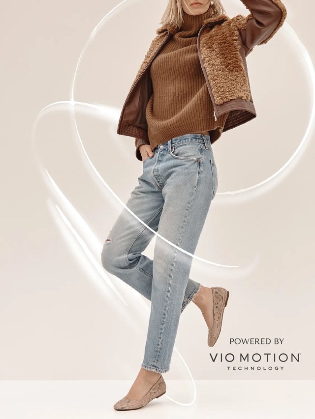 Vionic Orinda Flat - Free Shipping | DSW