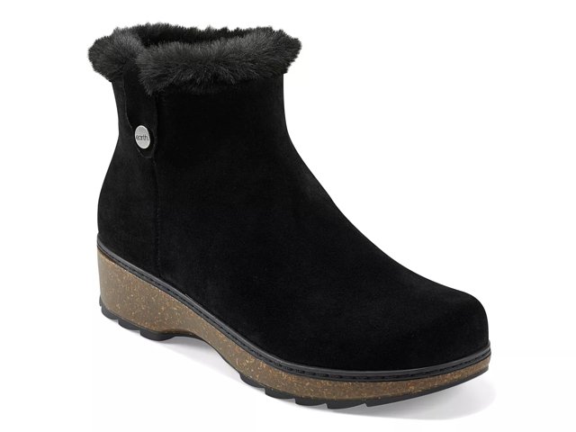Earth black booties store