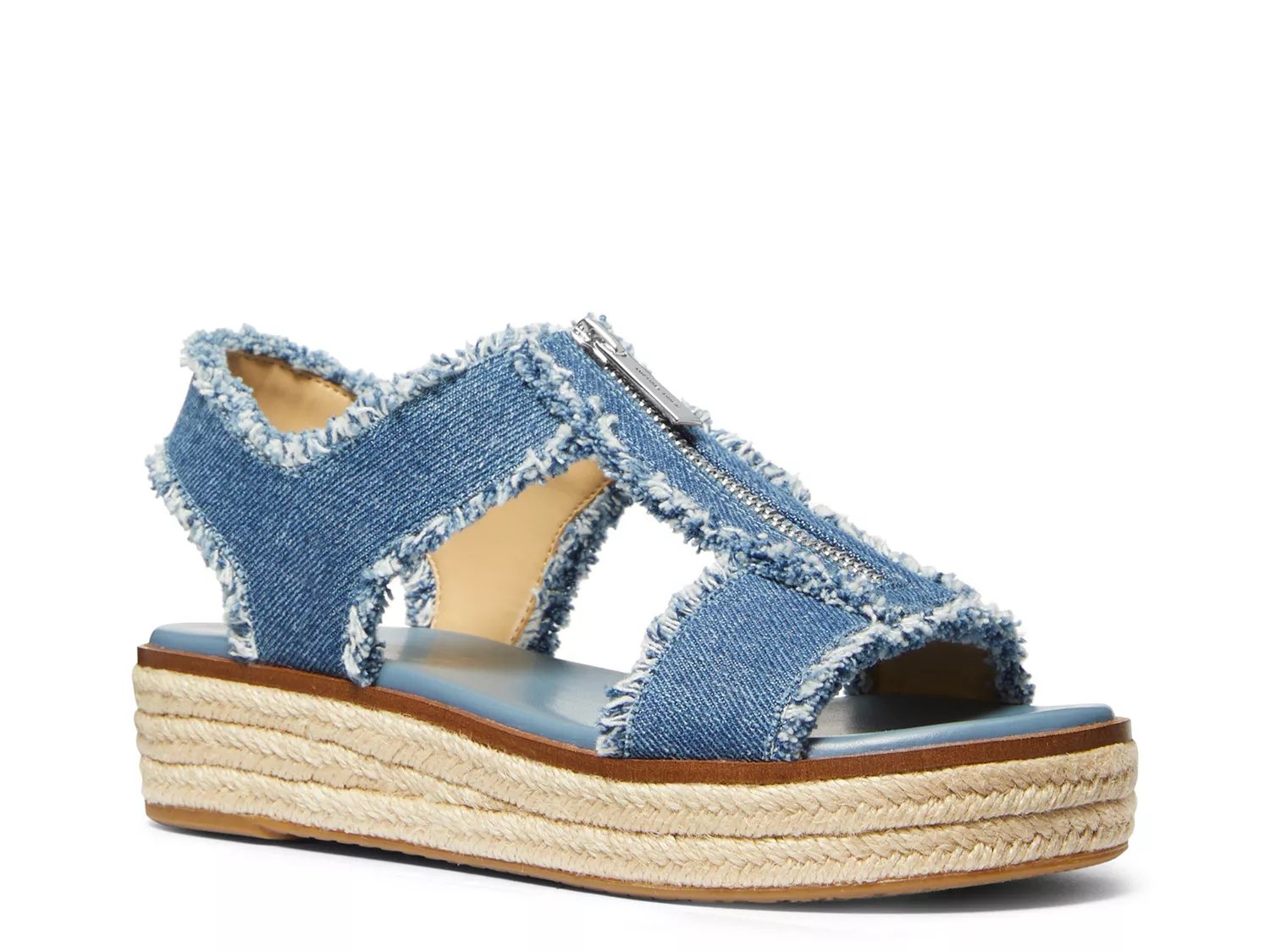 Michael Kors Berkley Espadrille Wedge Sandal Free Shipping DSW