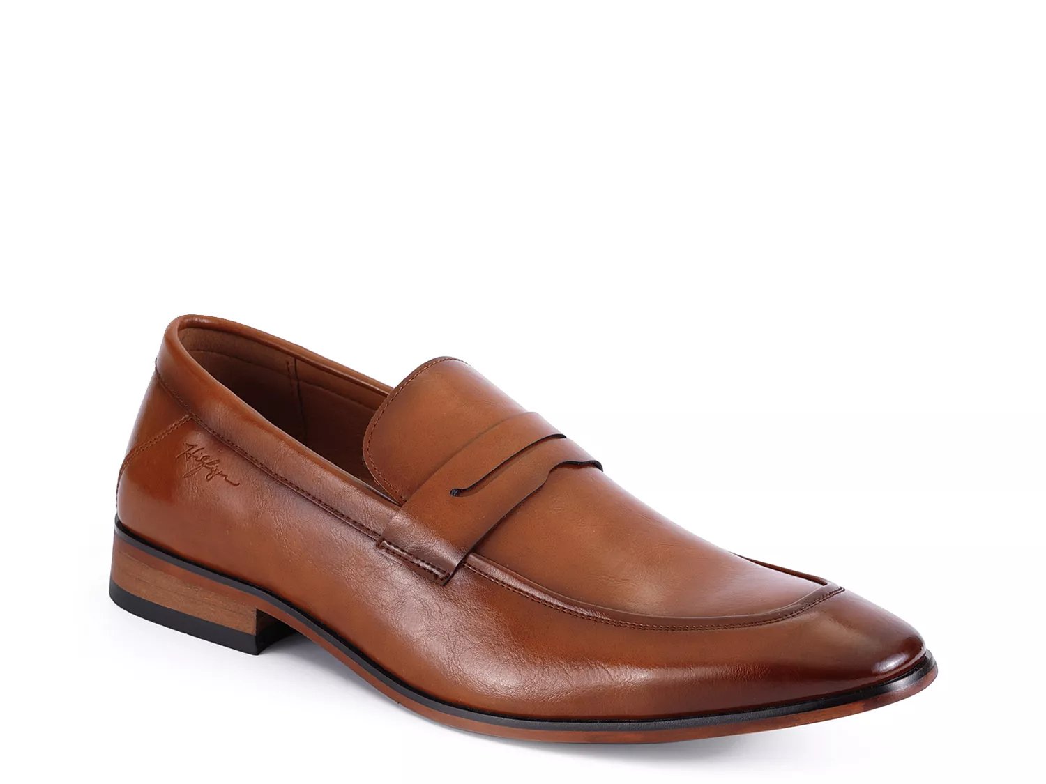 Tommy Hilfiger Simol Penny Loafer | Men's | Natural Brown | Size 9.5 | Loafers | Penny