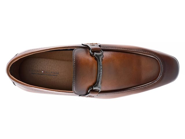 Tommy hilfiger brown loafers clearance