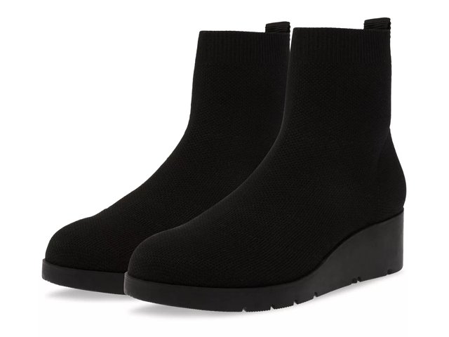 Anne klein suede wedge boots new arrivals