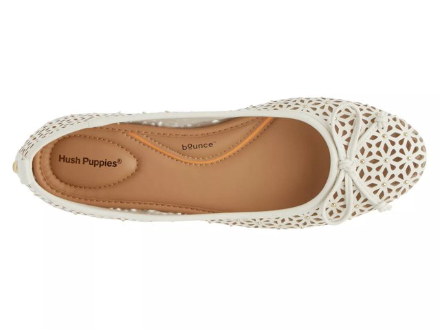 Hush puppies ladies flat shoes sales
