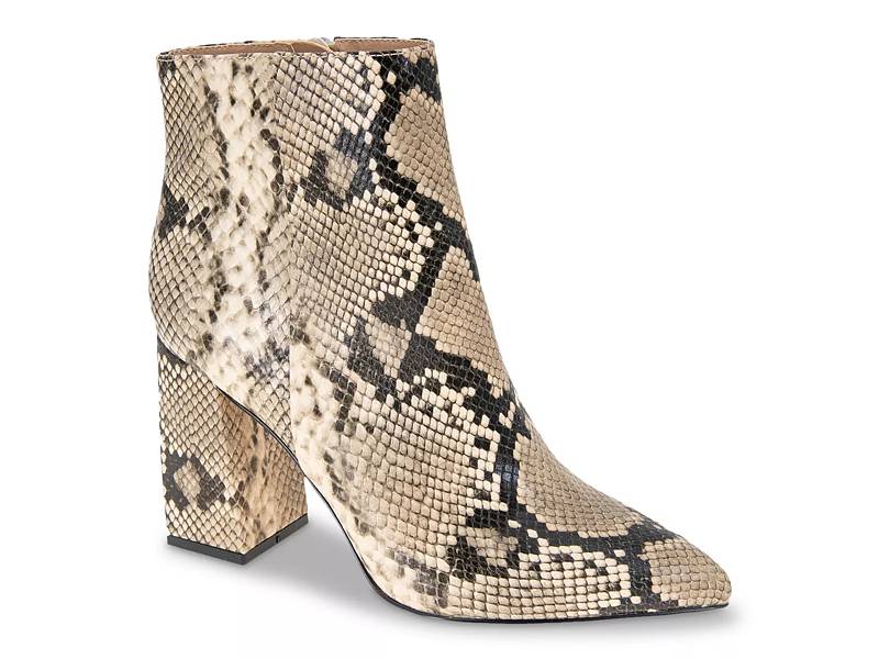 Snakeskin deals booties dsw