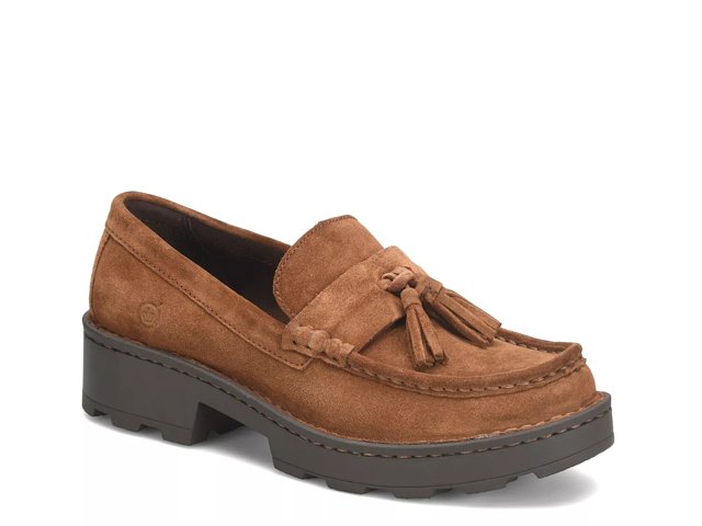 Born suede loafers hot sale
