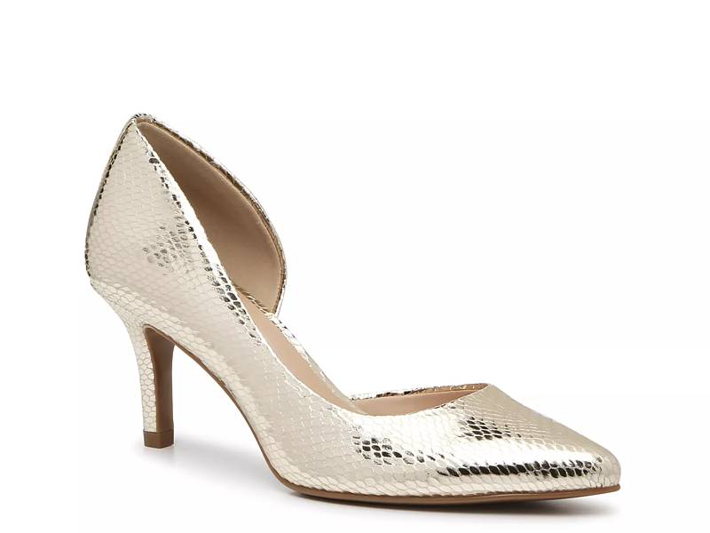 Shop Women s Gold Dress Shoes DSW