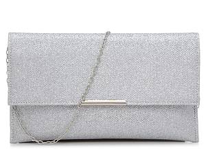 Dsw silver sales clutch