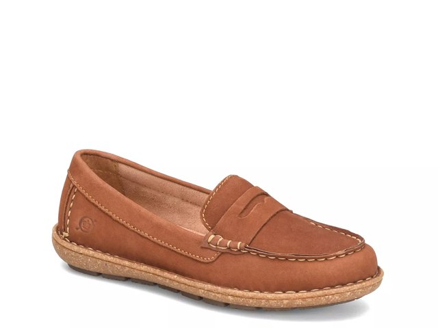 Born stellar leather penny loafer deals