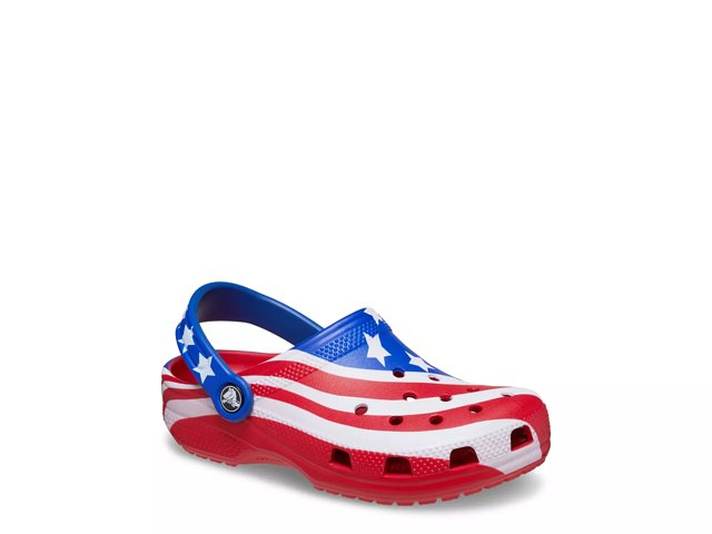 Crocs American Flag Clog Kids