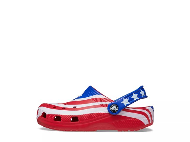 Crocs American Flag Clog Kids