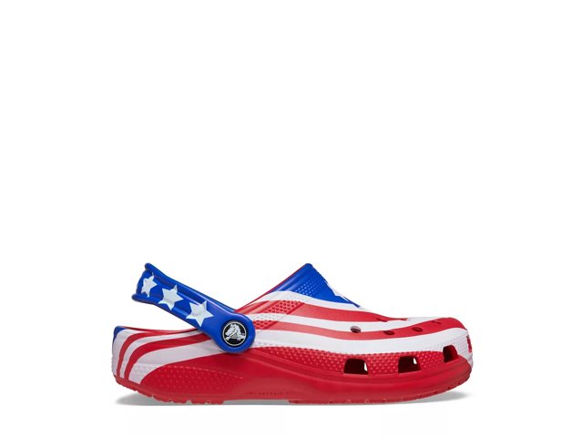 American flag crocs sales