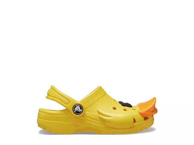 Crocs I Am Rubber Ducky Classic Clog Kids Free Shipping DSW