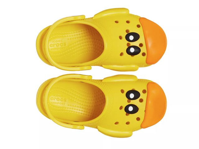 Crocs I Am Rubber Ducky Classic Clog Kids