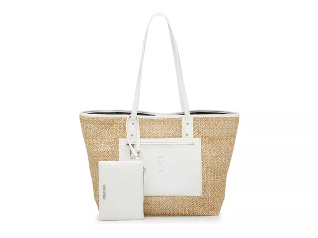 Steve Madden Playa Straw Tote Wallet Free Shipping DSW
