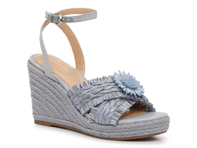 Bandolino Krista Wedge Sandal Free Shipping DSW