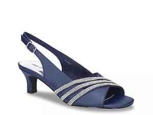 Navy heels hot sale dsw