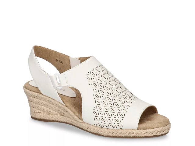 Dsw white wedge sandals deals