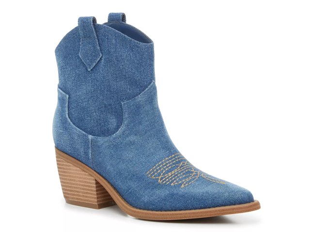 Dsw navy blue booties deals