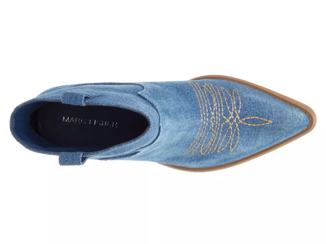 Blue booties dsw hotsell