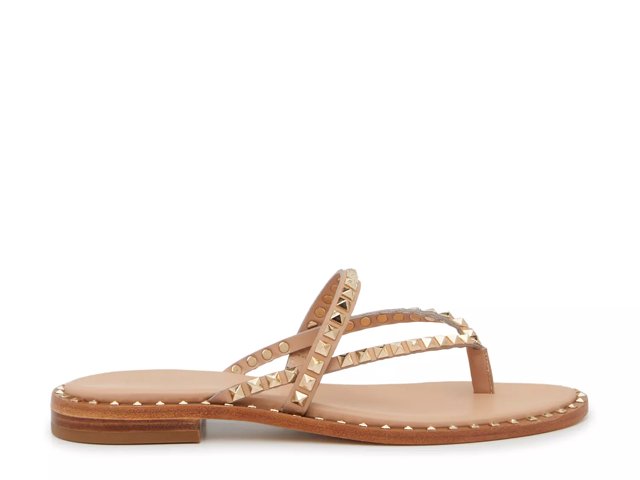 サンダル・ミュール ASH PANDORA SANDALS Ash Pandora Brown Leather Embellished Gladiator Sandals