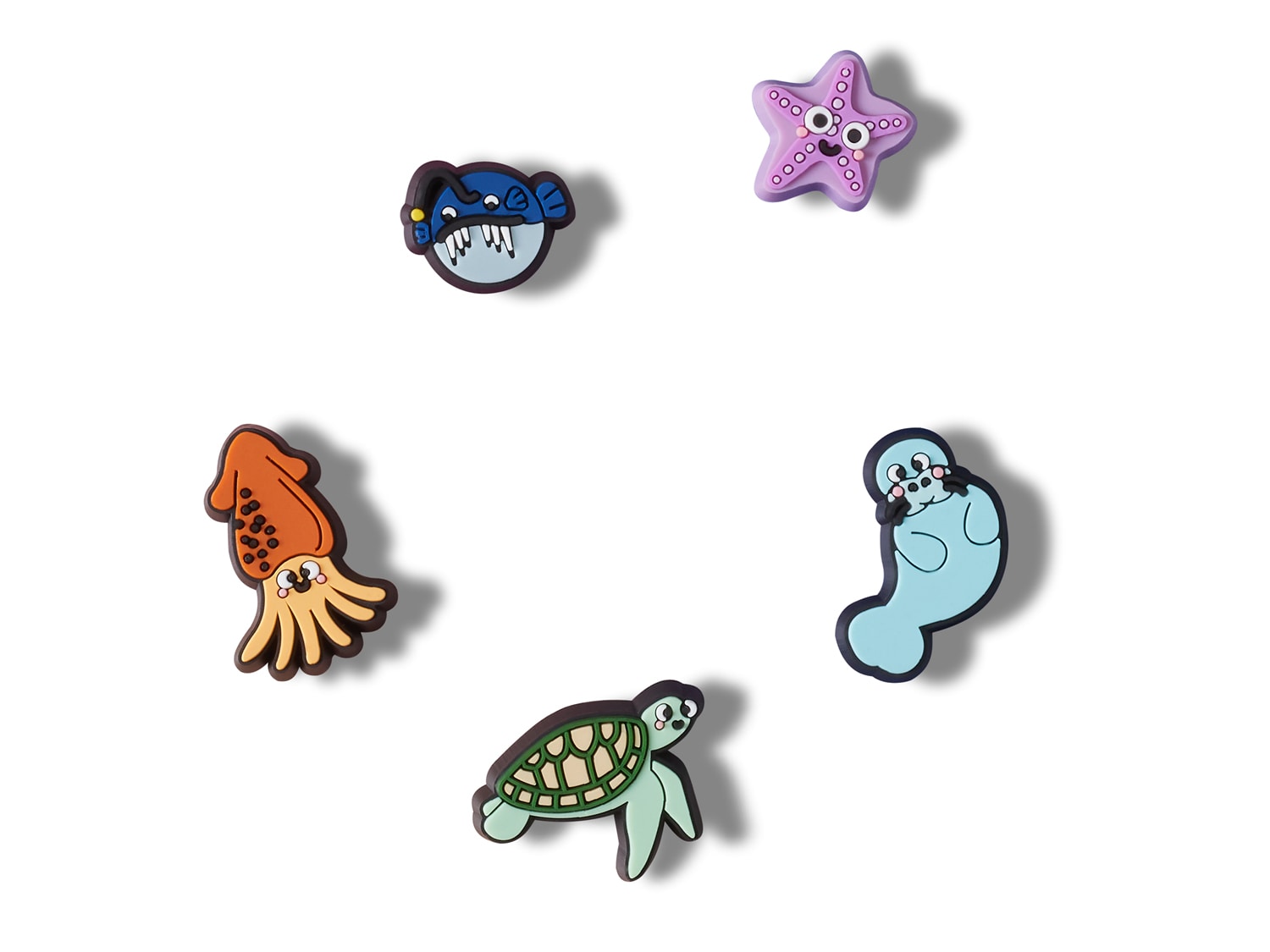 Tiny Deep Sea Friends Jibbitz Set - 5 Pack