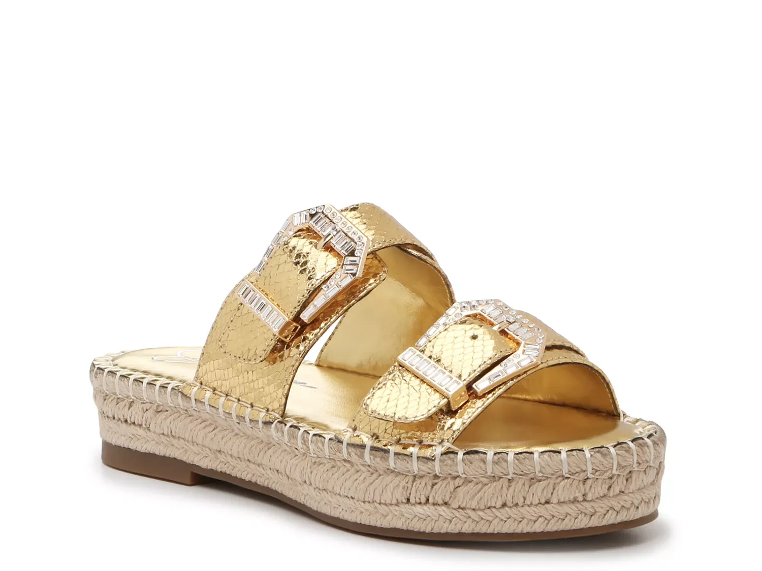Jessica Simpson Chandria Platform Sandal | Women's | Gold Metallic | Size 9 | Sandals