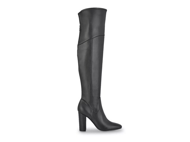 Guess over the hot sale knee high heel boots