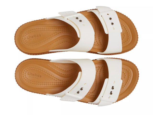 Crocs Brooklyn Woven Low Wedge Sandal - Women's - Free