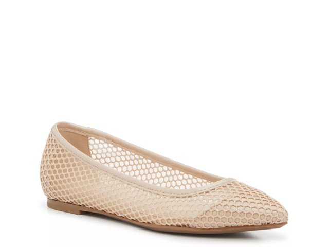Marc Fisher Eldora Flat Women s Ivory Beige Size 10 Flats