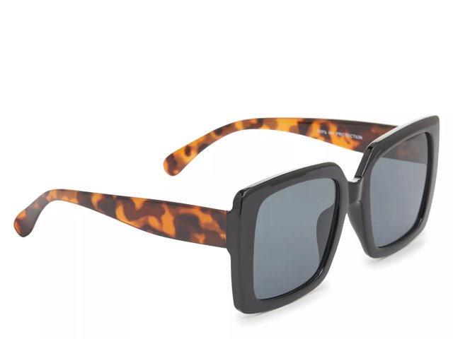 Kelly & Katie Emilie Oversize Square Sunglasses - Free
