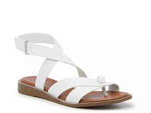 Dsw white hot sale sandals