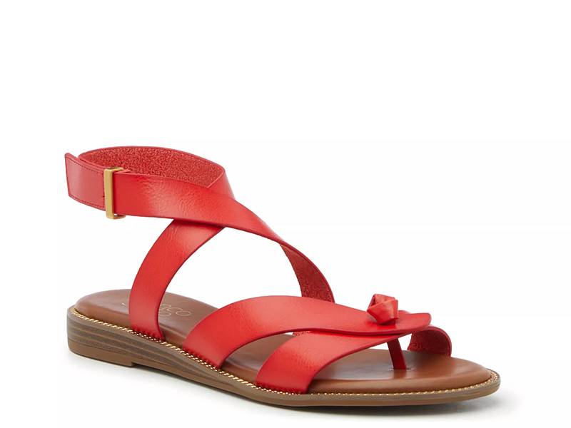 Dsw retailer red sandals