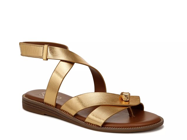 Franco sarto gold sandals top
