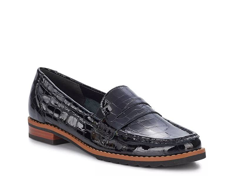 Rockport Leather Lug Sole Chain Loafers - Kacey 