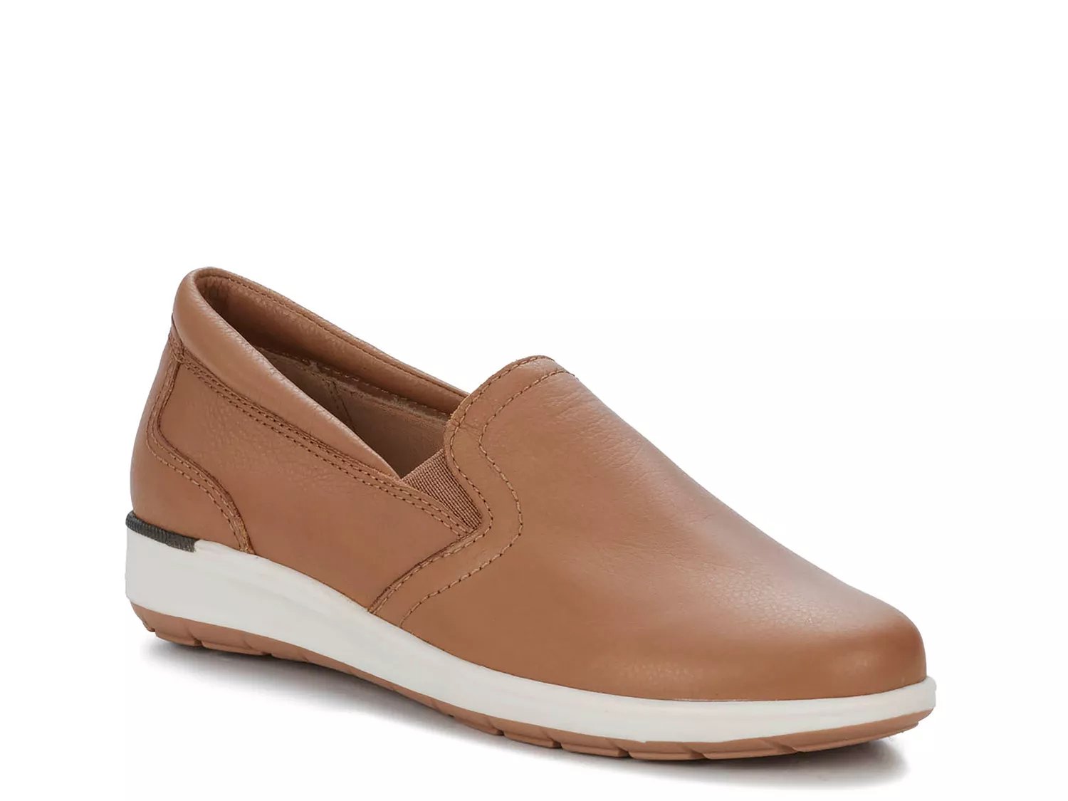 Ros Hommerson Wide Width Orleans Sneaker | Women's | Tan Leather | Size 7 | Slip-Ons | Sneakers