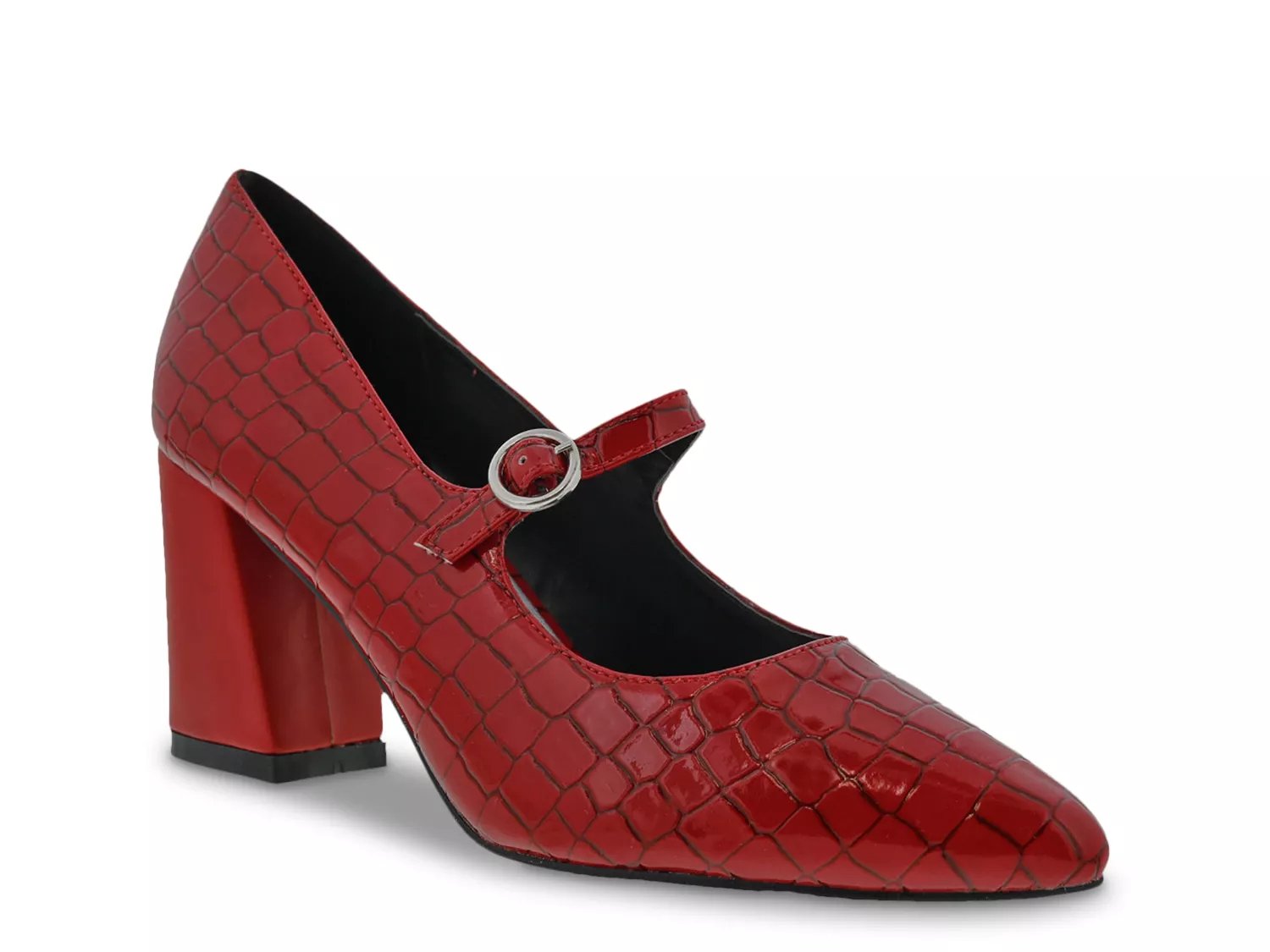 Bellini Wide Width Vex Pump | Women's | Red Croc Print | Size 10 | Pumps | Mary Jane