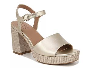 Dsw gold hot sale evening shoes