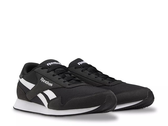  Reebok Unisex Royal Classic Jogger 3.0 Sneaker, Black/White, 3  US Men