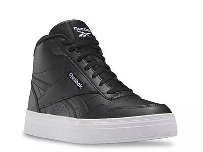 Reebok freestyle hi hot sale black womens