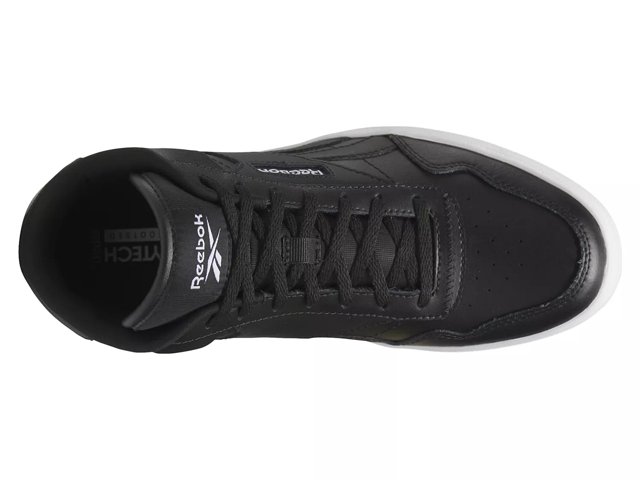  Reebok Women's Court Advance Sneaker, Black/Black/Black, 5