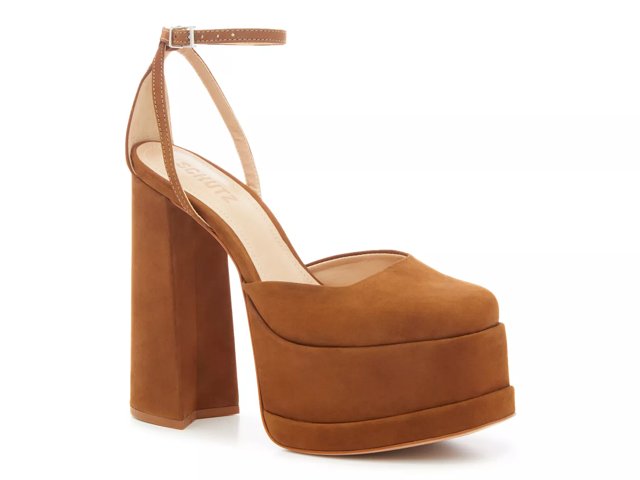 Schutz Luan Platform Pump Free Shipping DSW