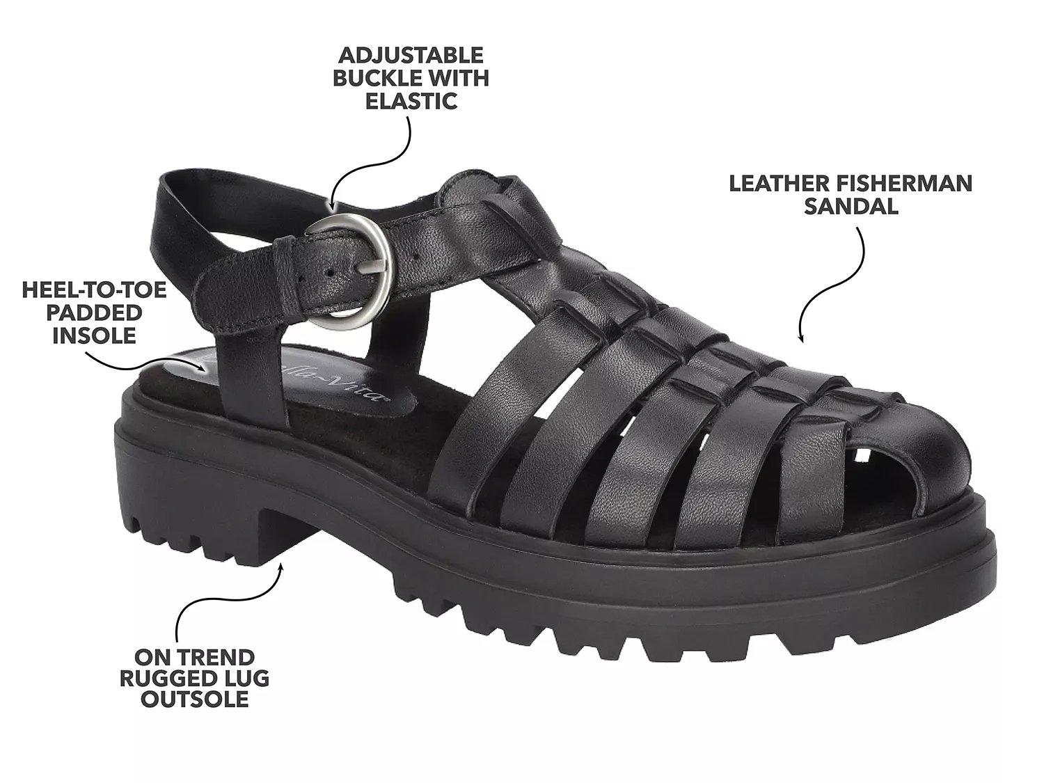 Sinclaire Fisherman Sandal