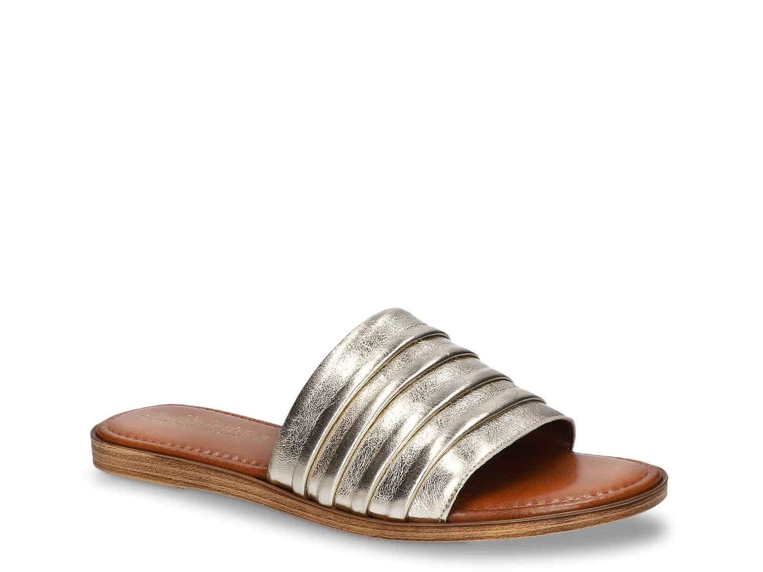 Bella Vita Extra Wide Width Rye Italy Sandal | Women's | Champagne | Size 8 | Sandals