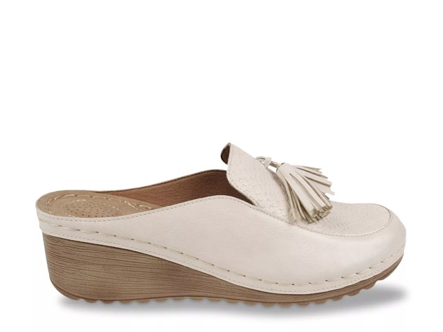 Wedge sales mule shoes