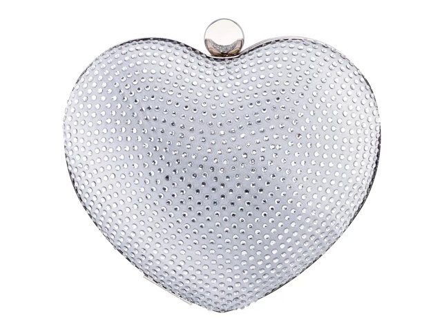 Nina silver clutch clearance